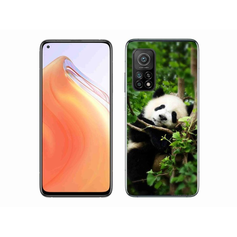 Gélový kryt mmCase na mobil Xiaomi Mi 10T 5G - panda