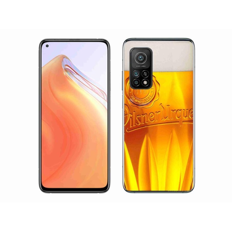 Gélový kryt mmCase na mobil Xiaomi Mi 10T 5G - pivo