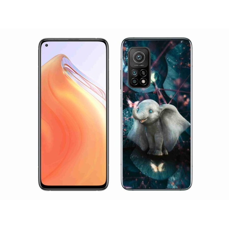 Gélový kryt mmCase na mobil Xiaomi Mi 10T 5G - roztomilý slon