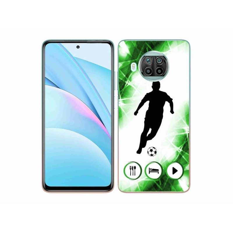 Gélový kryt mmCase na mobil Xiaomi Mi 10T Lite 5G - futbalista