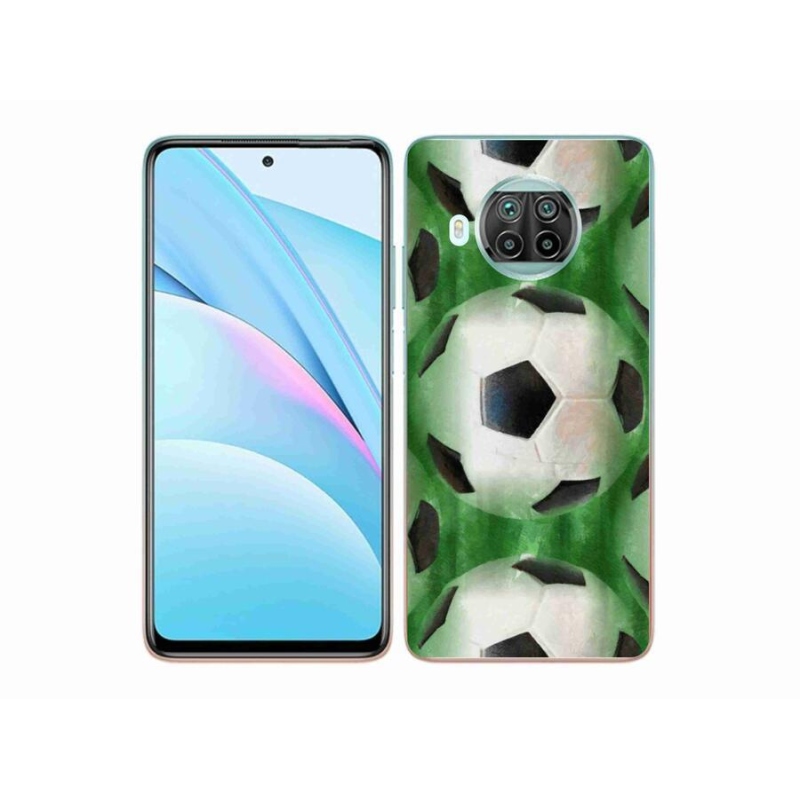 Gélový kryt mmCase na mobil Xiaomi Mi 10T Lite 5G - futbalová lopta