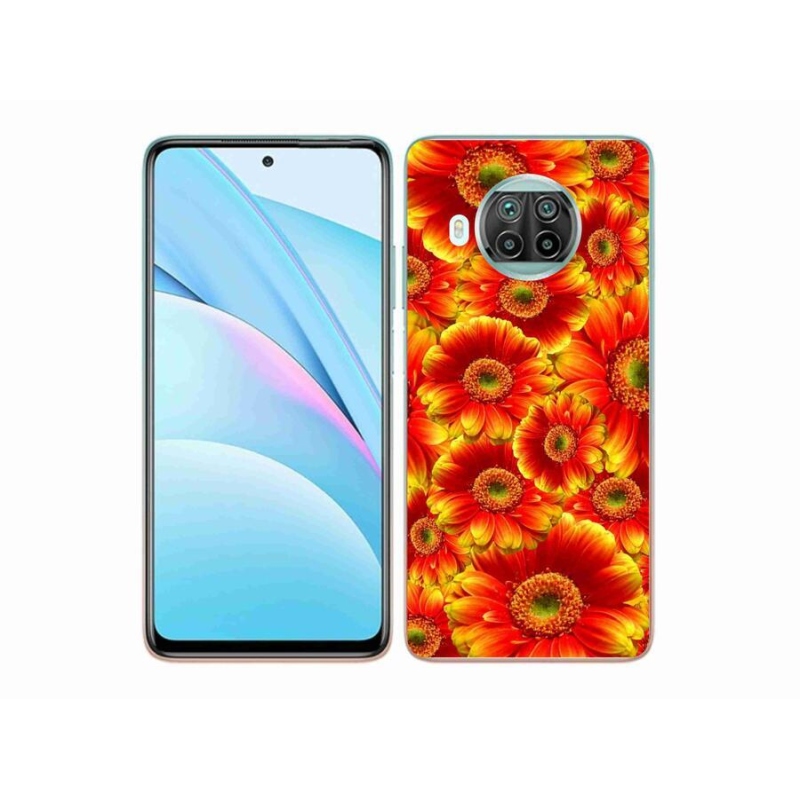 Gélový kryt mmCase na mobil Xiaomi Mi 10T Lite 5G - gerbera 1