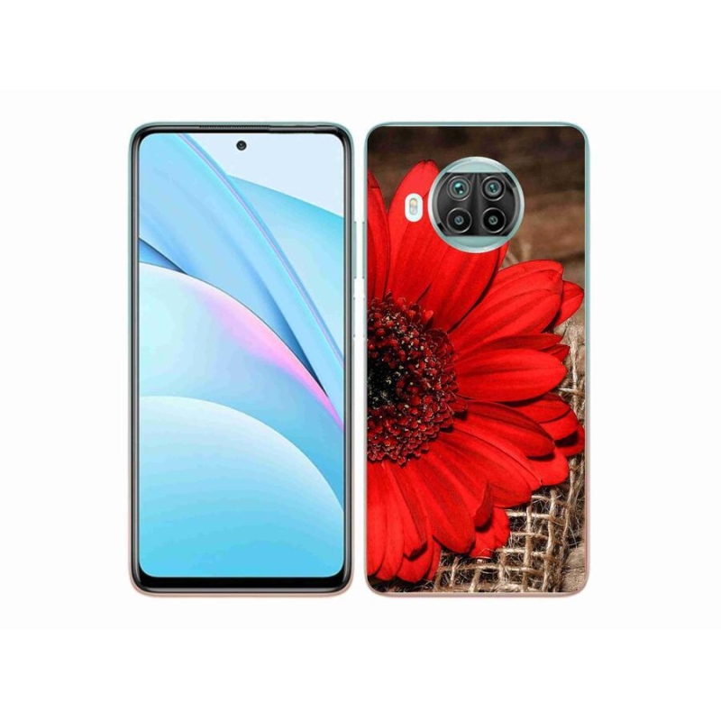 Gélový kryt mmCase na mobil Xiaomi Mi 10T Lite 5G - gerbera