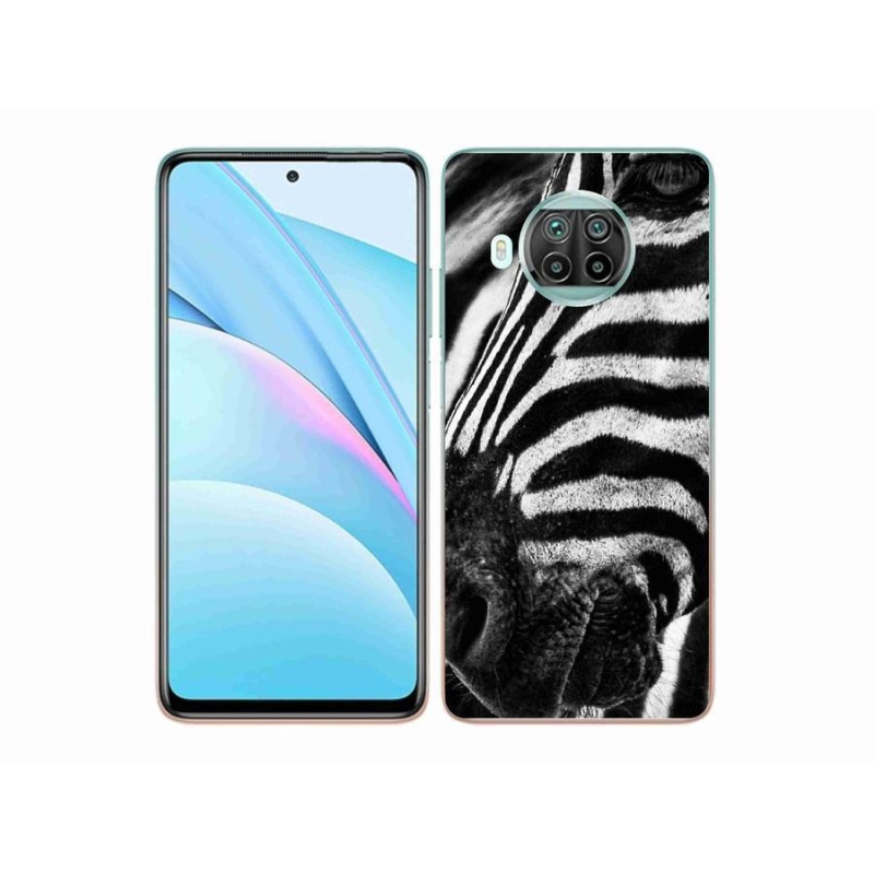 Gélový kryt mmCase na mobil Xiaomi Mi 10T Lite 5G - zebra