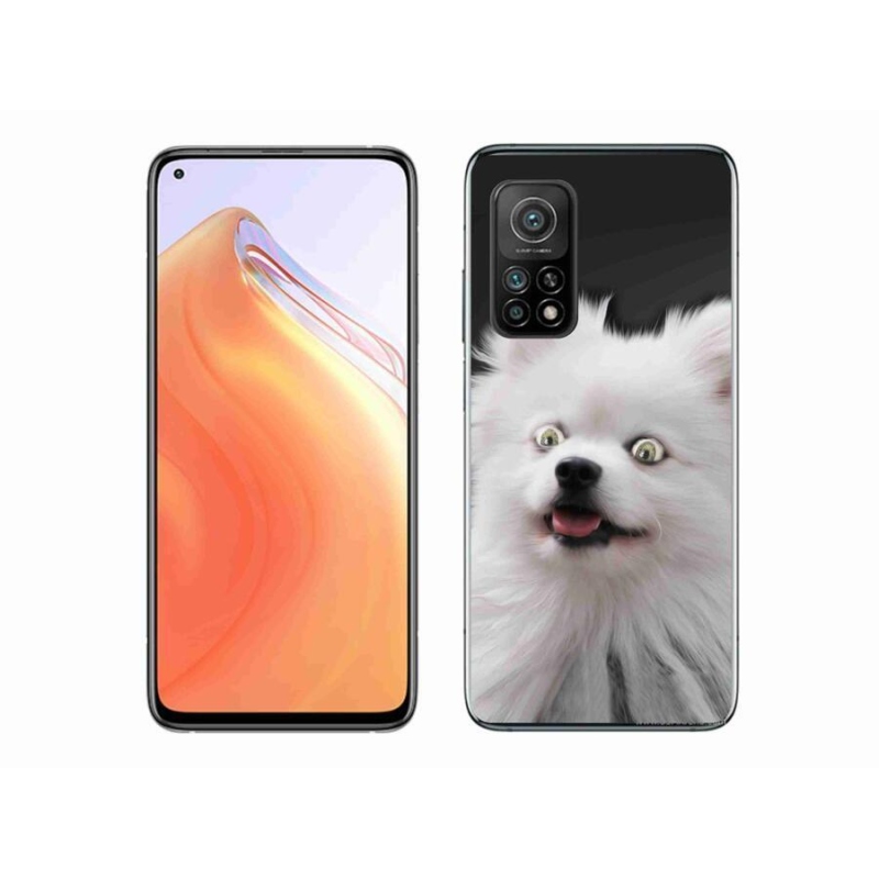 Gélový kryt mmCase na mobil Xiaomi Mi 10T Pro 5G - biely špic