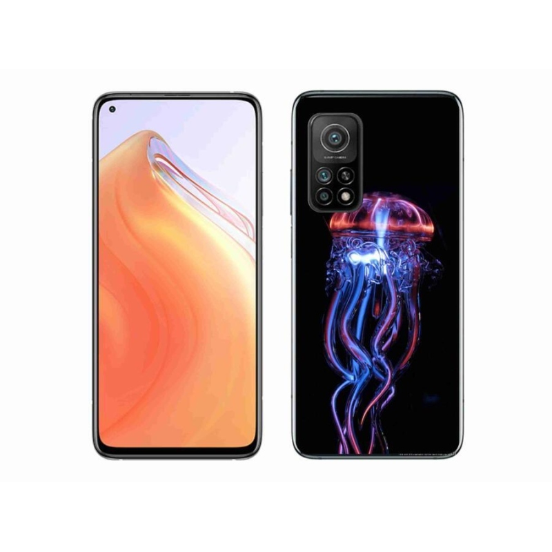 Gélový kryt mmCase na mobil Xiaomi Mi 10T Pro 5G - medúza