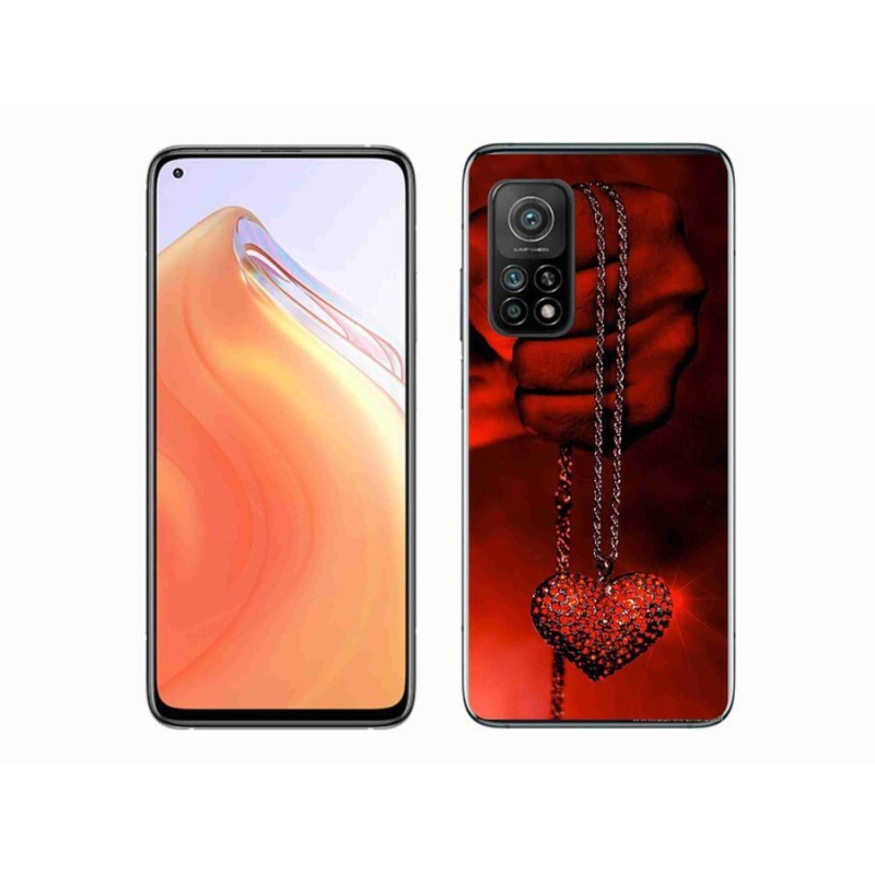 Gélový kryt mmCase na mobil Xiaomi Mi 10T Pro 5G - náhrdelník