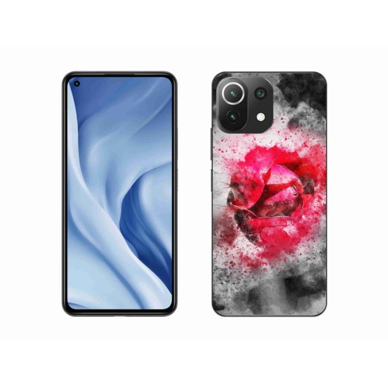 Gélový kryt mmCase na mobil Xiaomi Mi 11 Lite 4G/5G - abstrakt 9