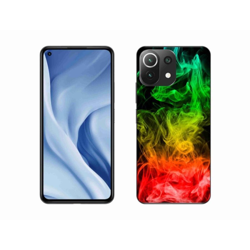 Gélový kryt mmCase na mobil Xiaomi Mi 11 Lite 4G/5G - abstraktné vzor 7