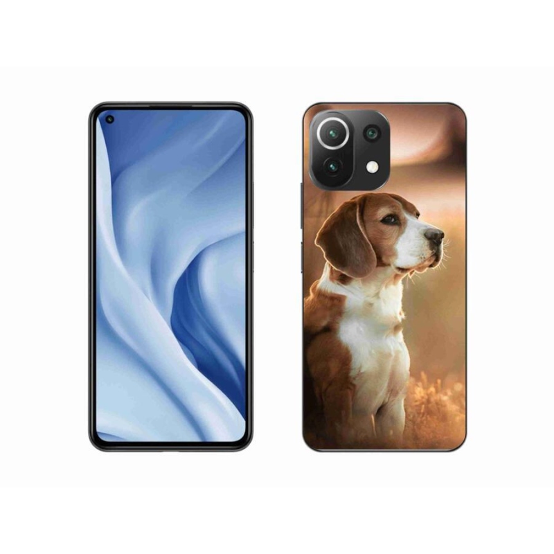 Gélový kryt mmCase na mobil Xiaomi Mi 11 Lite 4G / 5G - bígl