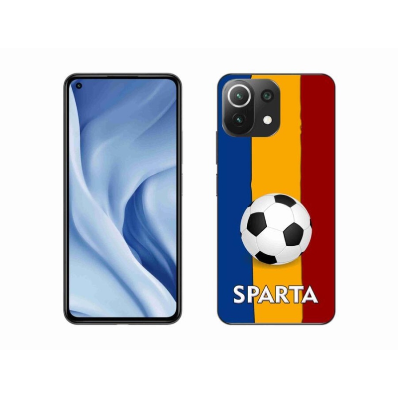 Gélový kryt mmCase na mobil Xiaomi Mi 11 Lite 4G/5G - futbal 1
