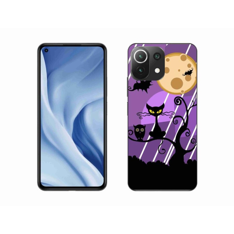 Gélový kryt mmCase na mobil Xiaomi Mi 11 Lite 4G / 5G - halloween