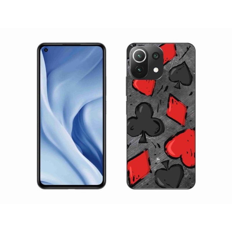 Gélový kryt mmCase na mobil Xiaomi Mi 11 Lite 4G / 5G - karta 1