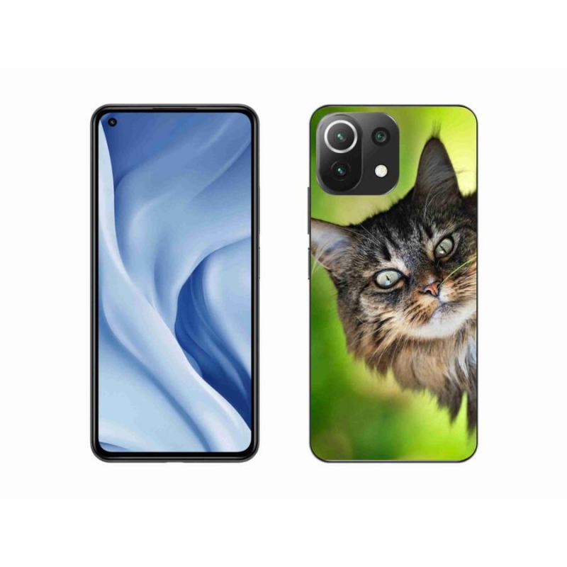 Gélový kryt mmCase na mobil Xiaomi Mi 11 Lite 4G/5G - mačka 3