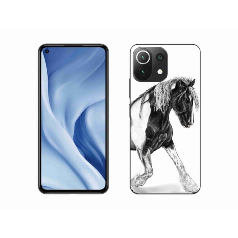 Gélový kryt mmCase na mobil Xiaomi Mi 11 Lite 4G/5G - kôň