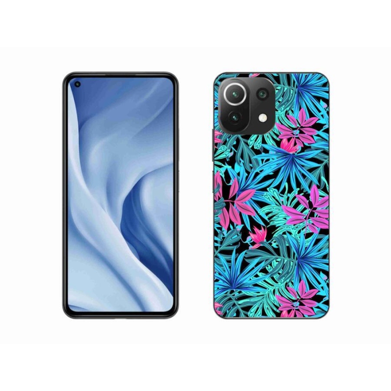 Gélový kryt mmCase na mobil Xiaomi Mi 11 Lite 4G/5G - kvety 3