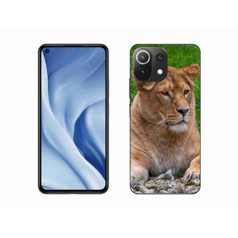 Gélový kryt mmCase na mobil Xiaomi Mi 11 Lite 4G/5G - levice
