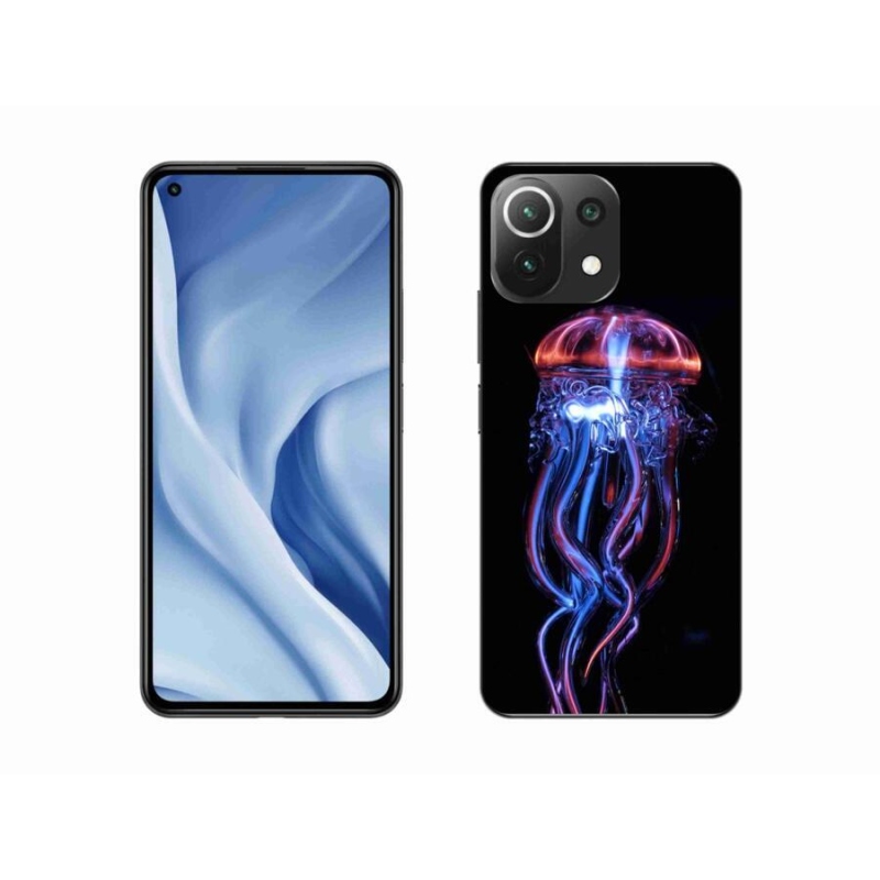 Gélový kryt mmCase na mobil Xiaomi Mi 11 Lite 4G/5G - medúza