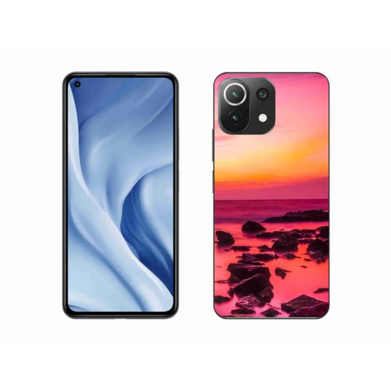 Gélový kryt mmCase na mobil Xiaomi Mi 11 Lite 4G/5G - more a žiara