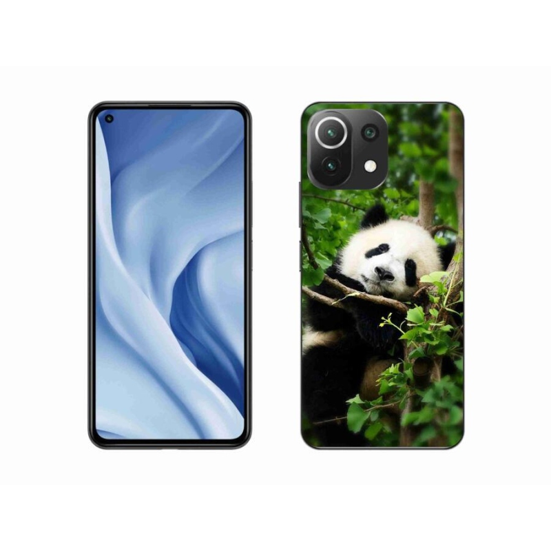 Gélový kryt mmCase na mobil Xiaomi Mi 11 Lite 4G/5G - panda