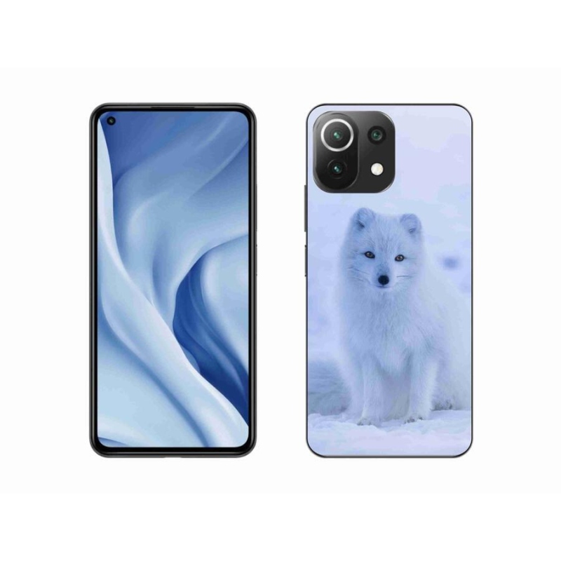 Gélový kryt mmCase na mobil Xiaomi Mi 11 Lite 4G/5G - polárna líška