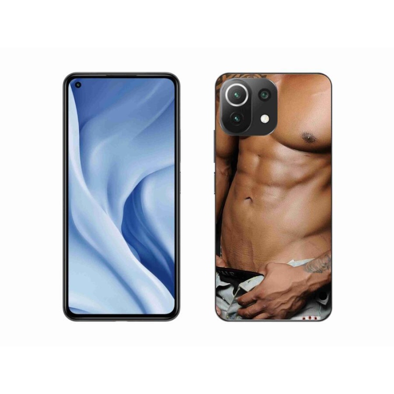 Gélový kryt mmCase na mobil Xiaomi Mi 11 Lite 4G / 5G - sexy muž