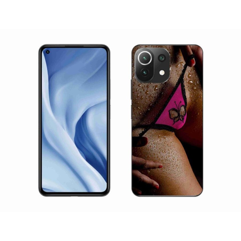 Gélový kryt mmCase na mobil Xiaomi Mi 11 Lite 4G/5G - sexy žena