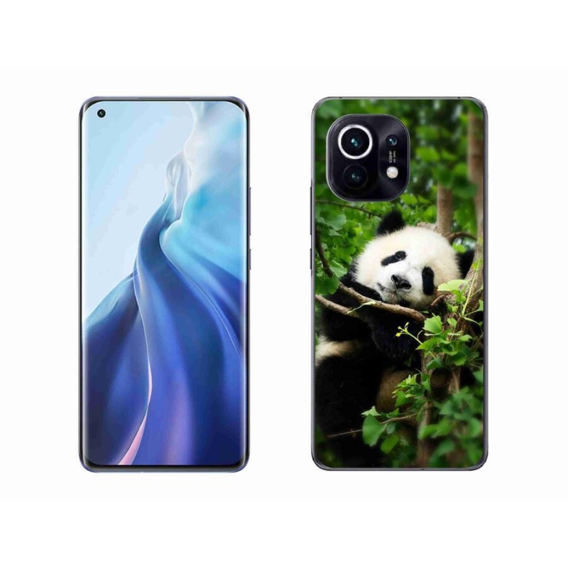 Gelový kryt mmCase na mobil Xiaomi Mi 11 - panda