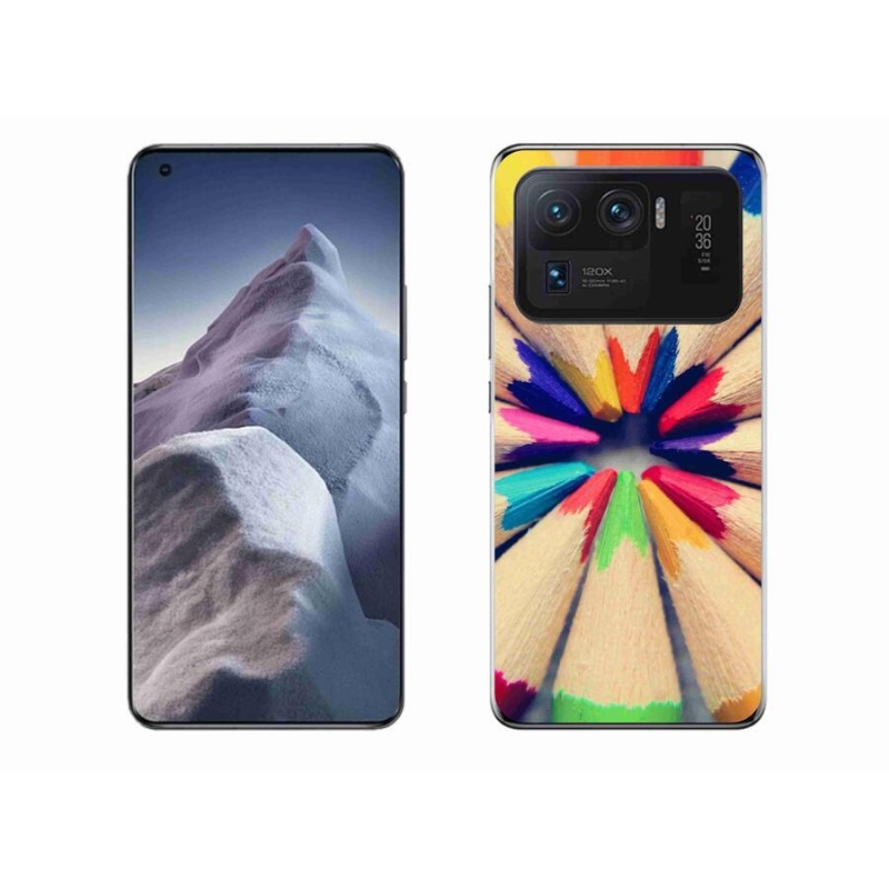 Gélový kryt mmCase na mobil Xiaomi Mi 11 Ultra - pastelky