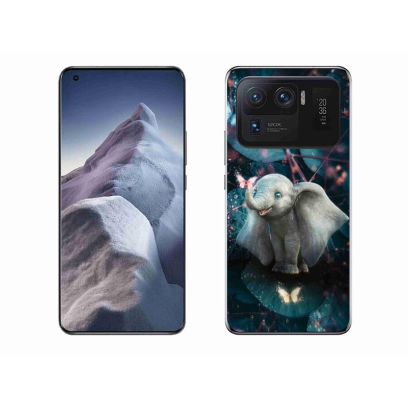 Gélový kryt mmCase na mobil Xiaomi Mi 11 Ultra - roztomilý slon