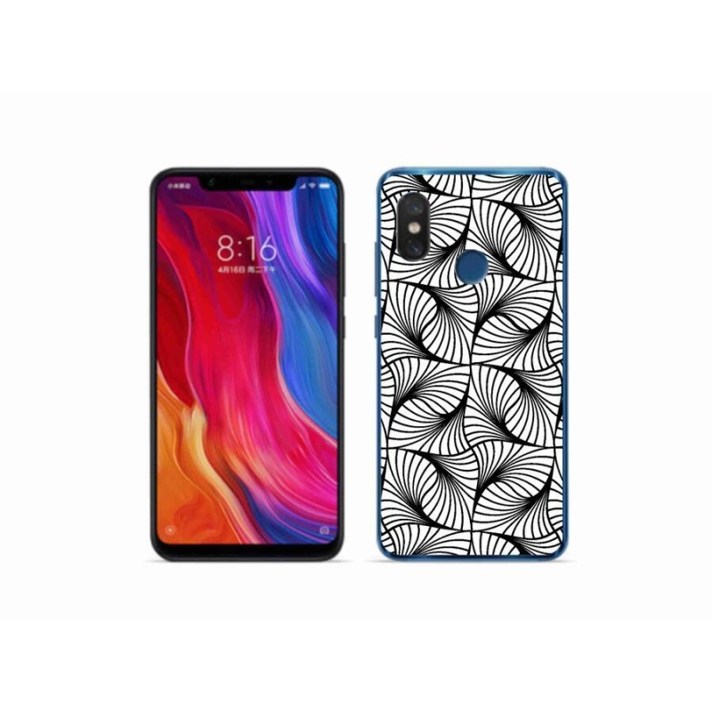 Gélový kryt mmCase na mobil Xiaomi Mi 8 - abstrakt 11