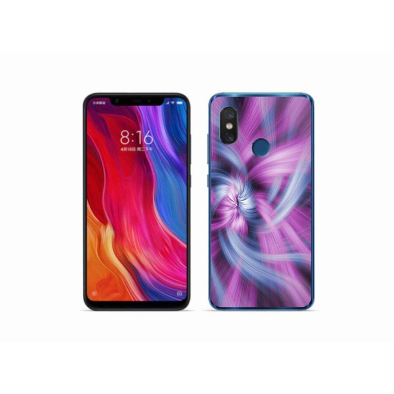 Gélový kryt mmCase na mobil Xiaomi Mi 8 - abstrakt 12