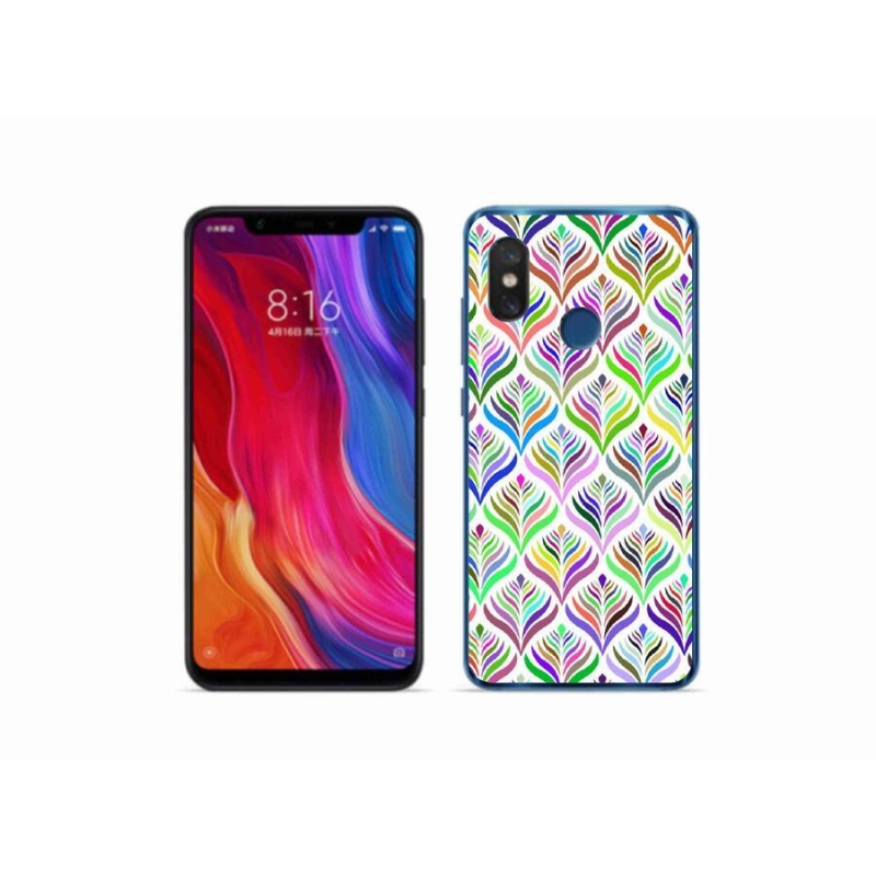 Gélový kryt mmCase na mobil Xiaomi Mi 8 - abstrakt 15