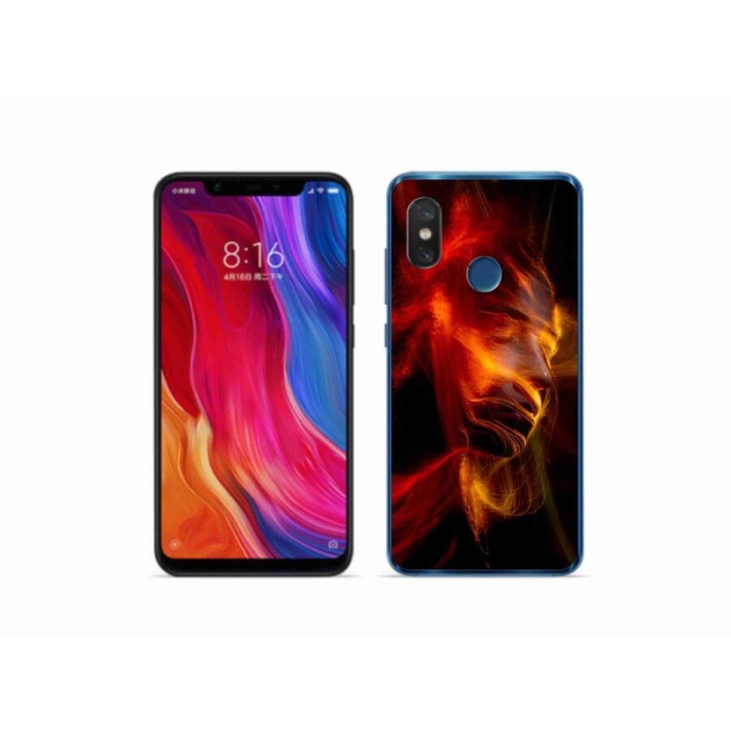 Gélový kryt mmCase na mobil Xiaomi Mi 8 - abstrakt 18