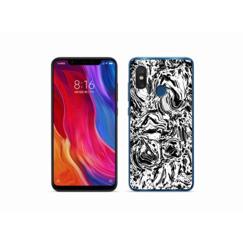 Gélový kryt mmCase na mobil Xiaomi Mi 8 - abstrakt 4