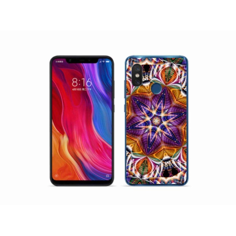 Gélový kryt mmCase na mobil Xiaomi Mi 8 - abstrakt 6