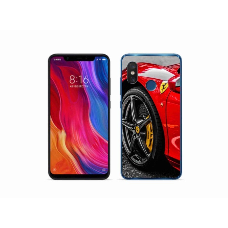 Gélový kryt mmCase na mobil Xiaomi Mi 8 - auto 1