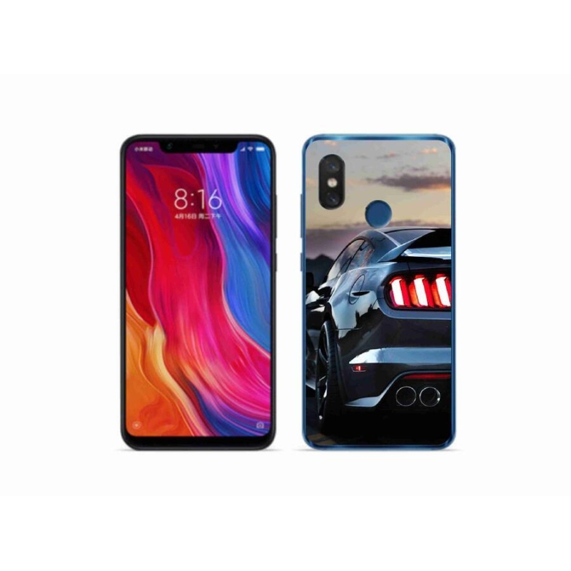 Gélový kryt mmCase na mobil Xiaomi Mi 8 - auto 7