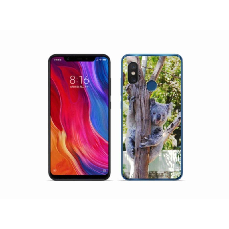 Gélový kryt mmCase na mobil Xiaomi Mi 8 - koala