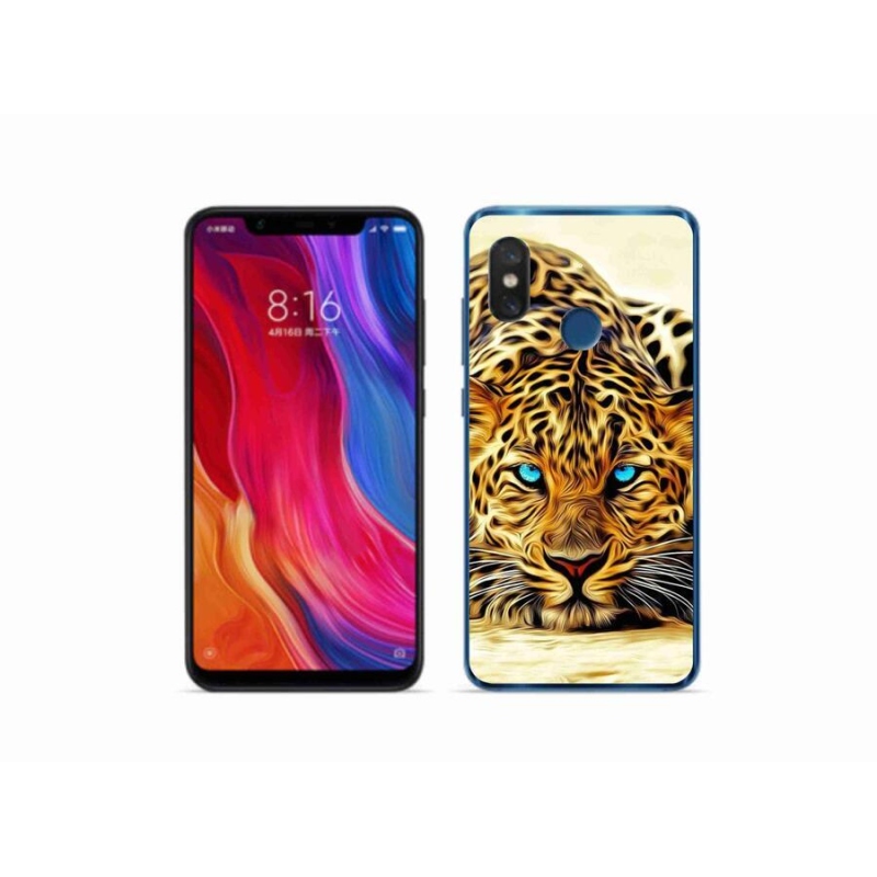 Gélový kryt mmCase na mobil Xiaomi Mi 8 - kreslený tiger