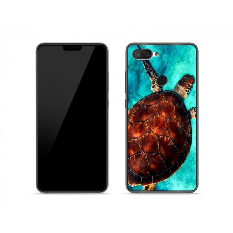 Gélový kryt mmCase na mobil Xiaomi Mi 8 Lite - korytnačka