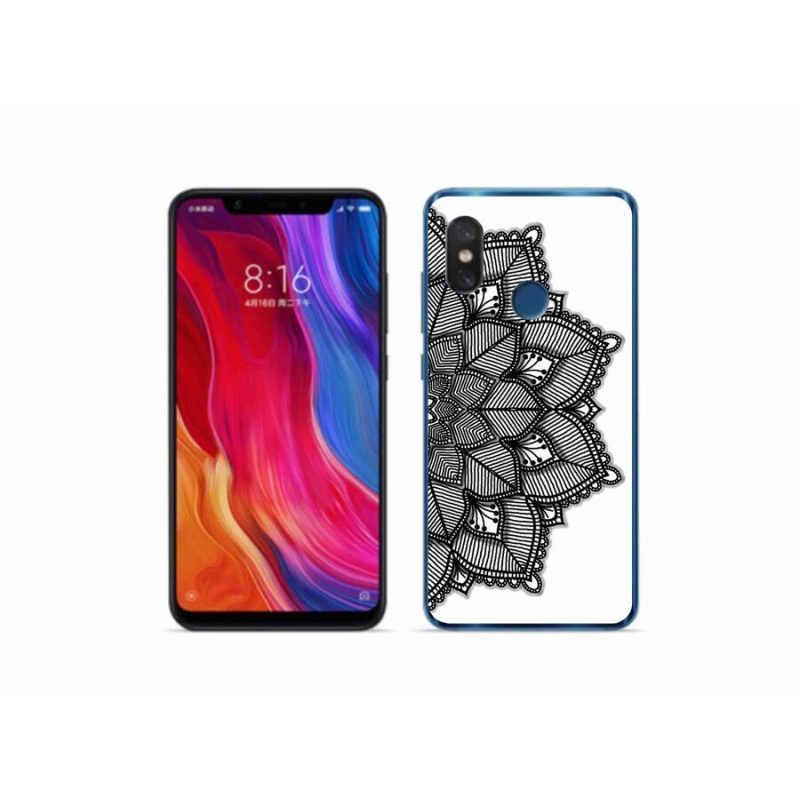 Gélový kryt mmCase na mobil Xiaomi Mi 8 - mandala