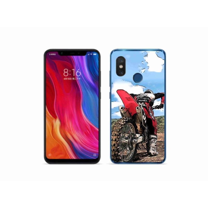 Gélový kryt mmCase na mobil Xiaomi Mi 8 - moto