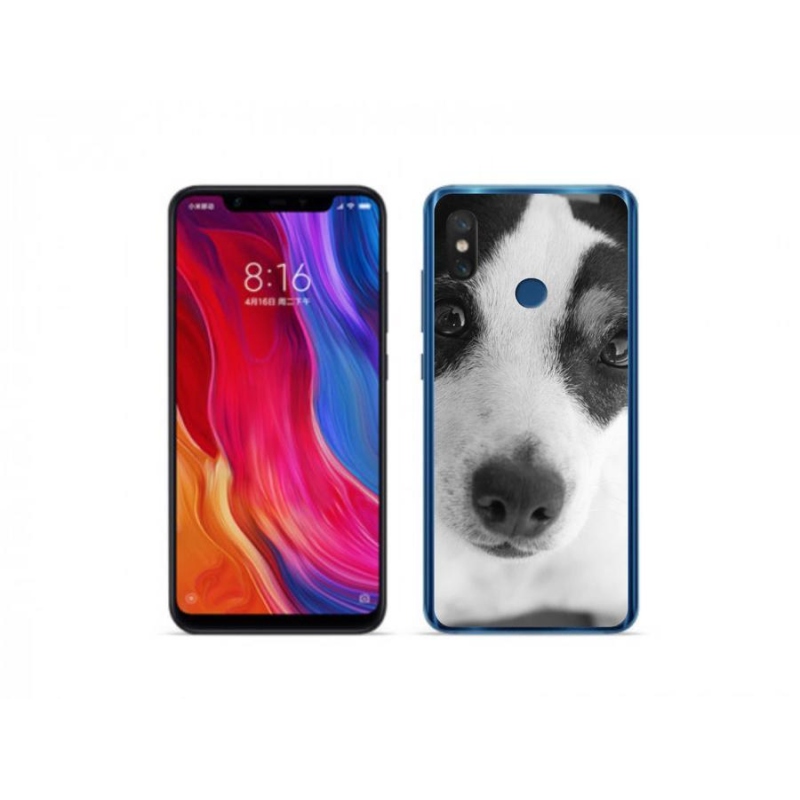 Gélový kryt mmCase na mobil Xiaomi Mi 8 - pes