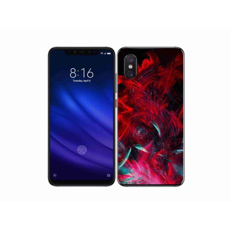 Gélový kryt mmCase na mobil Xiaomi Mi 8 Pro - abstrakt 16