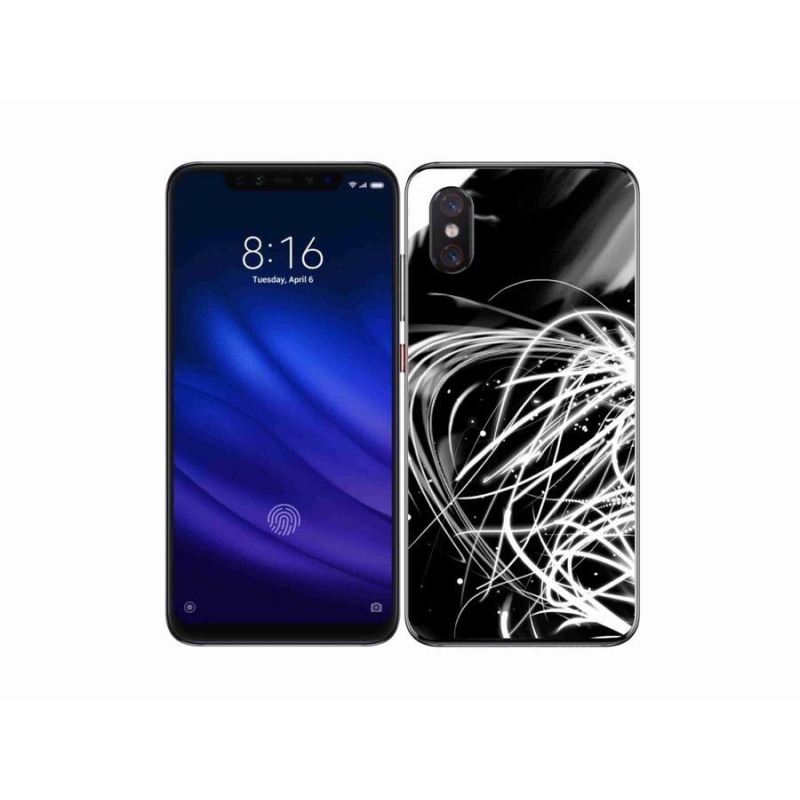 Gélový kryt mmCase na mobil Xiaomi Mi 8 Pro - abstrakt 2