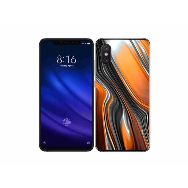 Gélový kryt mmCase na mobil Xiaomi Mi 8 Pro - abstrakt 3