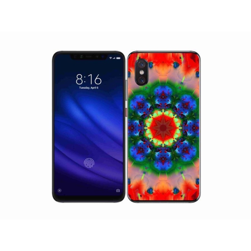 Gélový kryt mmCase na mobil Xiaomi Mi 8 Pro - abstrakt 5