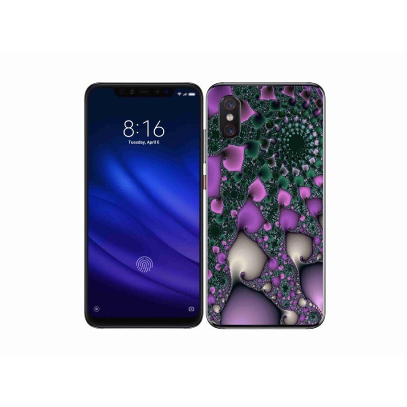 Gélový kryt mmCase na mobil Xiaomi Mi 8 Pro - abstrakt 7