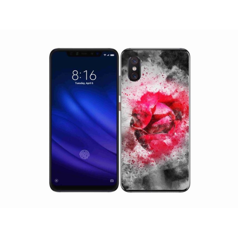 Gélový kryt mmCase na mobil Xiaomi Mi 8 Pro - abstrakt 9